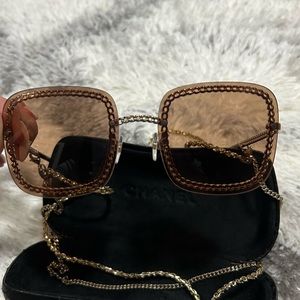Chanel Chain Sunglasses